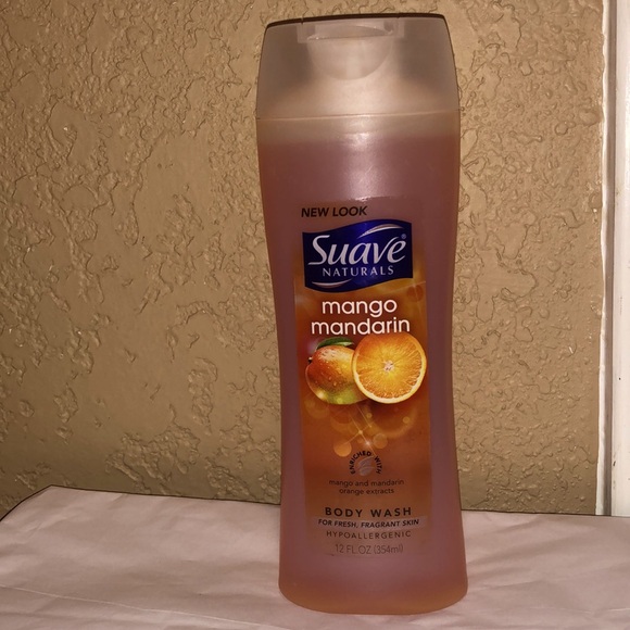 New Unused Suave Mango Mandarin Body Wash. 12 oz Infused with mango & mandarin … - Picture 1 of 8